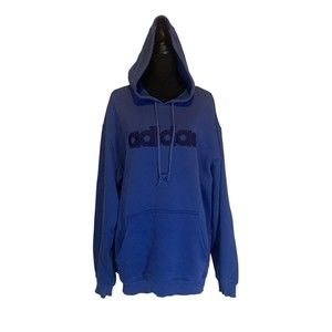Adidas Blue Hoodie XL